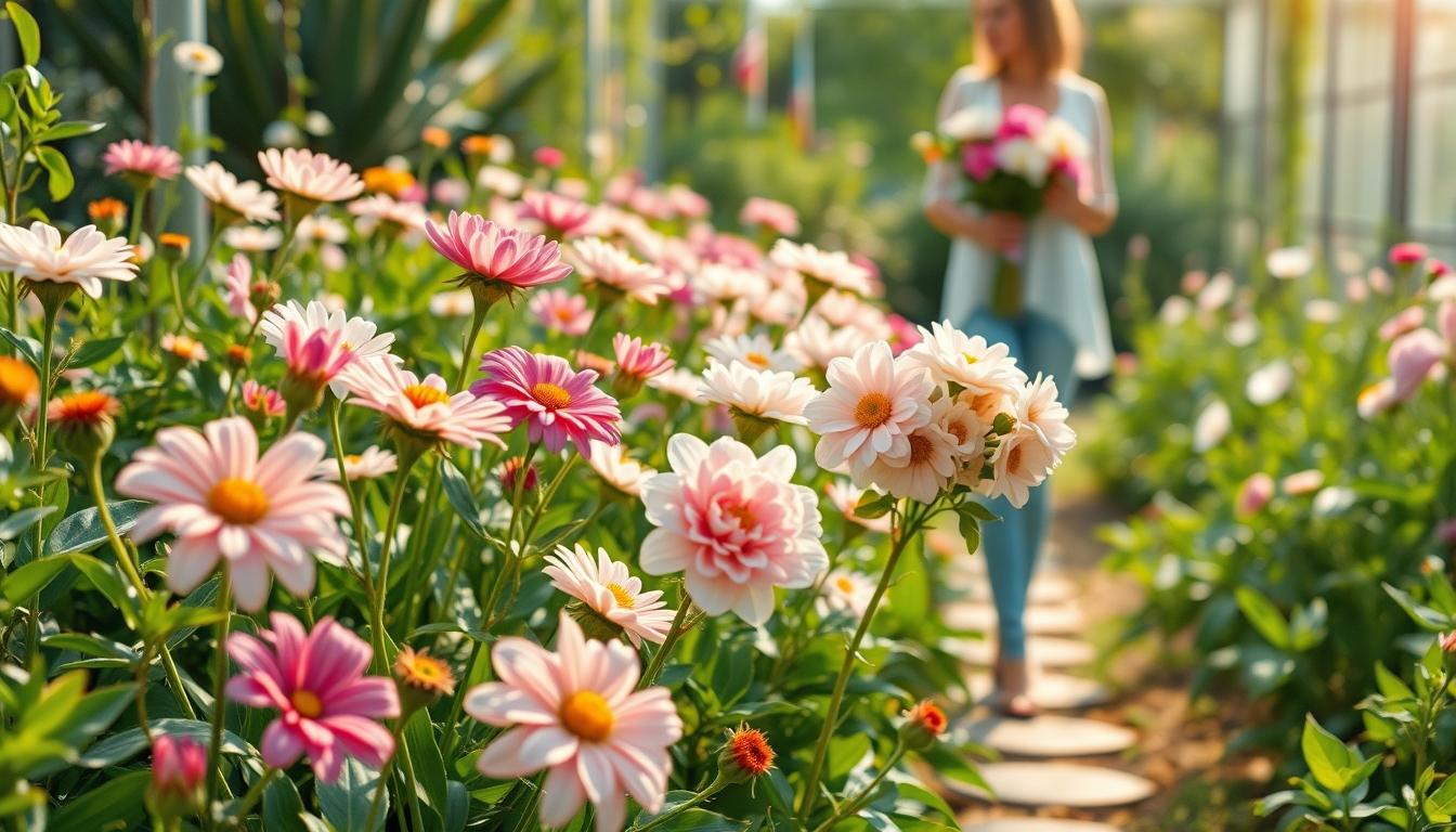 Seasonal flower arrangements