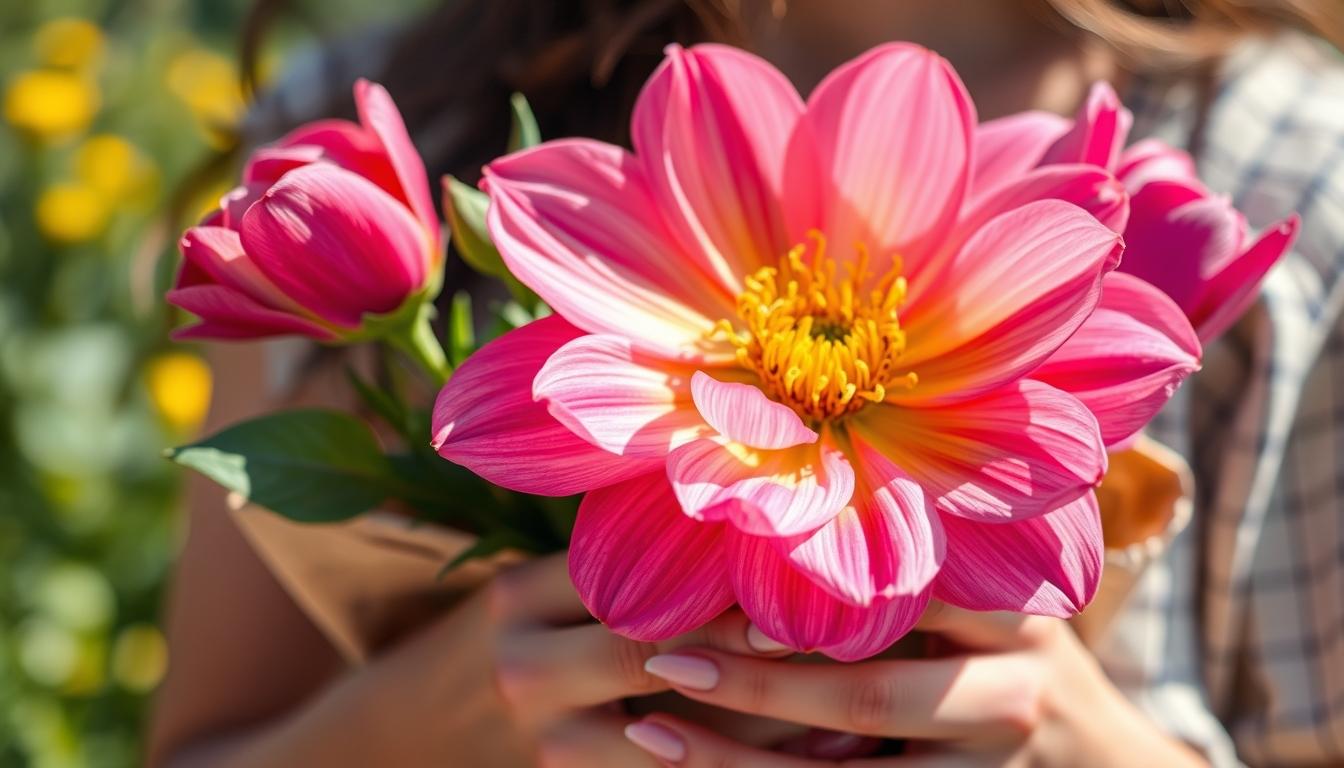 Caring for fresh cut flowers